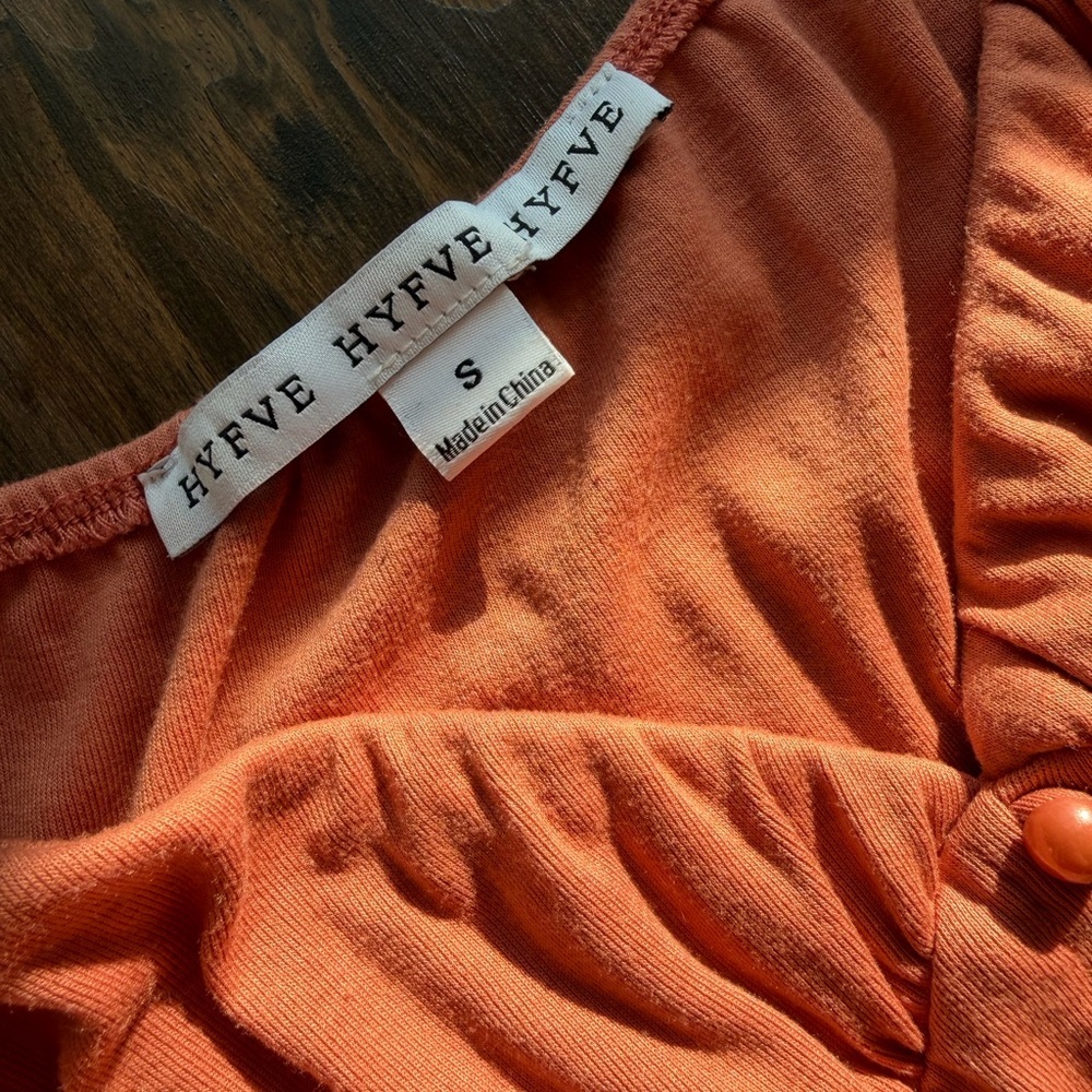 HYFVE Rust Orange Midi Dress - Picture 4 of 4